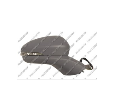 Espejo Derecho Electrico-Termico-Imprimado-Con Piloto-Asferico/Cromado