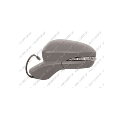 Espejo Izquierdo-Electrico-Termico-Imprimado-Con Piloto-Con Luz Cortesia-Abatible-Asferico/Cromado Ford Mondeo 2015->