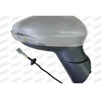 Retrovisor Derecho Electrico-Imprimado-Con Piloto-Asferico/Cromado