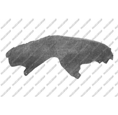 Plastico Paso Rueda Trasero Izquierdo-Tela