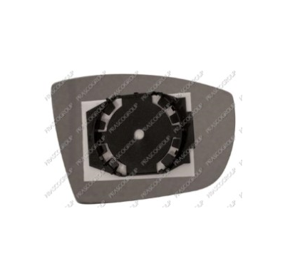 Cristal+soporte Izquierdo-Asferico-Cromado