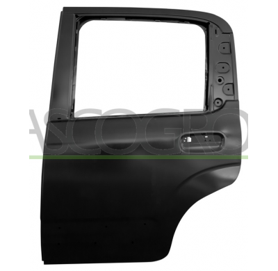 PUERTA TRASERA IZQUIERDA-CON AGUJEROS MOLDURAS