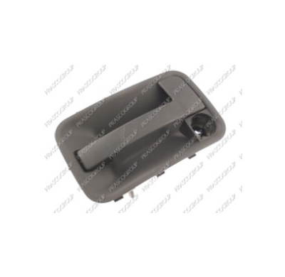 Maneta Exterior Trasera Izquierda-Negra-Sin Agujero Llave Peugeot Expert 1996-&gt;