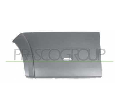 MOLDURA LATERAL CON CLIPS-GRIS OSCURO GRANULADA-CON AGUJERO PARA LUZ DE FRENO-PUERTA TRASERA IZQUIERDA