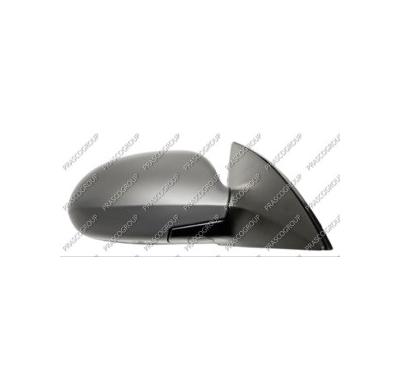 Retrovisor Derecho-Mecanico-Imprimado-Convexo/Cromado