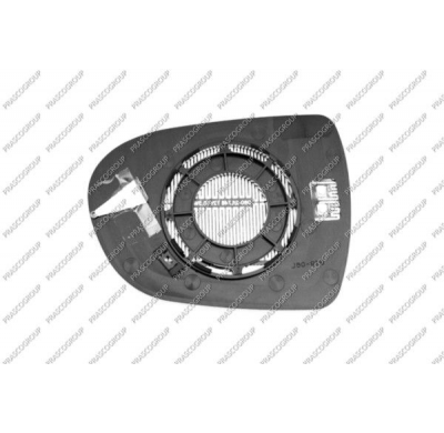 Cristal+soporte Derecho-Convexo-Calefactado