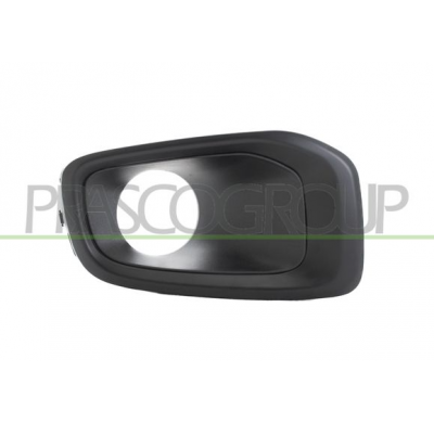 REJILLA DERECHA PARAGOLPES DELANTERO-NEGRA-CON AGUJEROS ANTINIEBLA