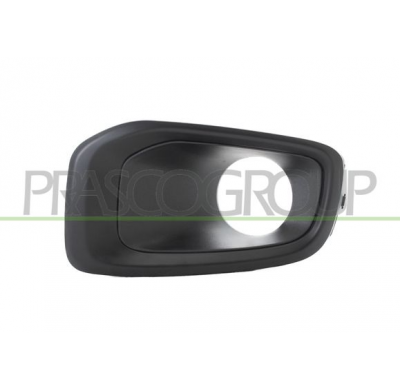 REJILLA IZQUIERDA PARAGOLPES DELANTERO-NEGRA-CON AGUJEROS ANTINIEBLA