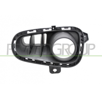 REJILLA DERECHA PARAGOLPES-NEGRA-CON AGUJEROS ANTINIEBLA-CON AGUJEROS MARCO