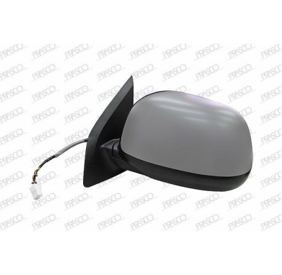 Retrovisor Izq Electrico Calefactado Para Pintar Abatible Electricamente Convexo /Cromado