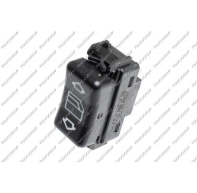 Interruptor Elevalunas Negro-Puerta Delantera Derecha-5 Pines