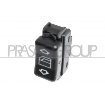 INTERRUPTOR ELEVALUNAS NEGRO-PUERTA DELANTERA IZQUIERDA-5 PINES