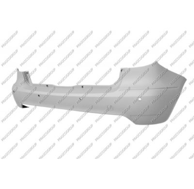 Paragolpes Trasero-Imprimado Con Agujeros Sensores+soportes-Con Tapagancho  Mod. Classic