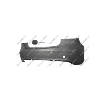 Paragolpes Trasero-Imprimado Con 6 Agujeros Para Sensores