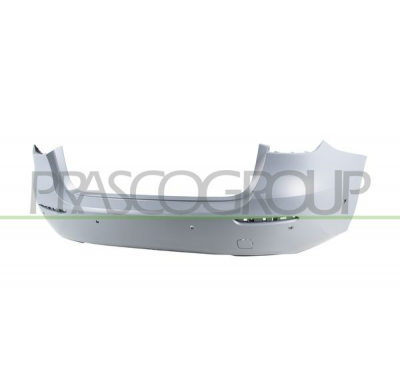 PARAGOLPES TRASERO-IMPRIMADO-CON TAPAGANCIO-CON AGUJEROS SENSORES APARCAMIENTO Y ASISTENTE+SOPORTES MOD. 5 PUERTAS