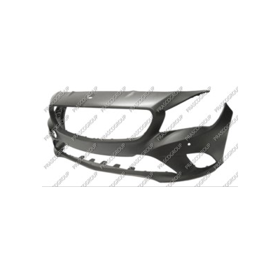 Paragolpes Delantero Imprimado Con Agujeros Sensores Aparcamiento+soportes  Mercedes Clase Cla - W117 2013->