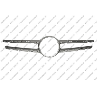 Moldura Plata Rejilla-Sin Agujero Camara-Con Agujeros Perfil