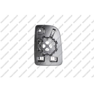 Cristal+soporte Superior Izquierdo-Termico-Convexo/Cromado