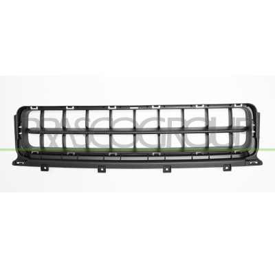 REJILLA CENTRAL PARAGOLPES DELANTERO NEGRA