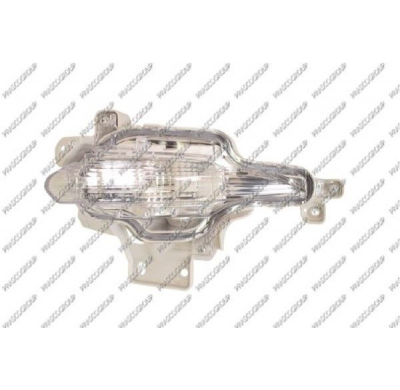 Piloto Izquierdo Blanco Paragolpes Delantero