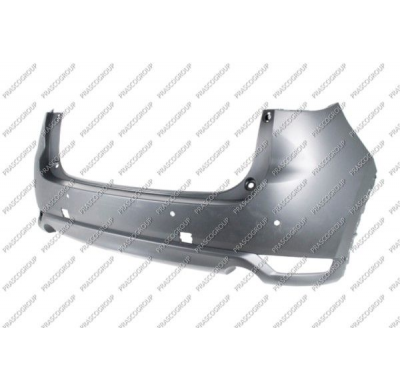 Paragolpes Trasero-Parcialmente Imprimado Con Agujeros Sensores Aparcamiento