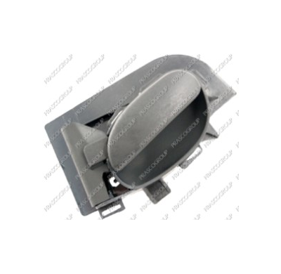 Manecilla Interior Delantera/Trasera Derecha-Negra Peugeot 206 1998->