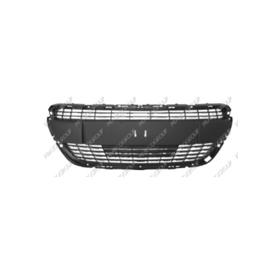 Rejilla-Negra Con Moldura Cromada Mod. Allure Peugeot 208 2015->