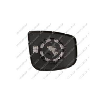 Cristal+soporte Izquierdo-Convexo-Termico-Cromado Peugeot Partner 2012->