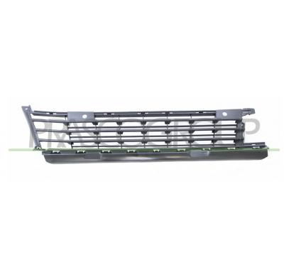 REJILLA INFERIOR PARAGOLPES DELANTERO-NEGRA-CON AGUJEROS SENSORES APARCAMIENTO