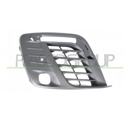 REJILLA DERECHA PARAGOLPES-NEGRA-CON AGUJEROS SENSORES