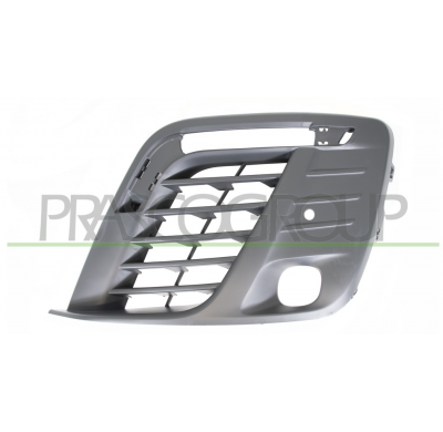 REJILLA IZQUIERDA PARAGOLPES-NEGRA-CON AGUJEROS SENSORES