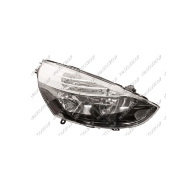 Renault Clio 13-*Faro Dch Con Regulacion Electrica Con Motor Interior Negro H7/H1 Renault Clio 2013->