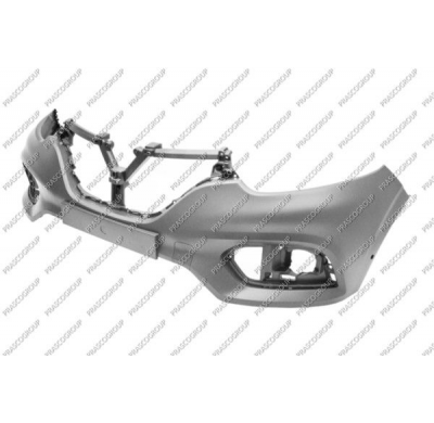 Paragolpes Delantero Imprimado-Con Tapagancho Con Agujeros Asistente De Aparcamiento