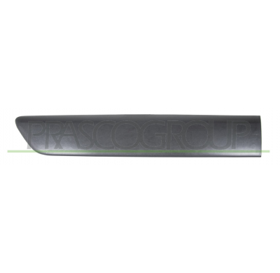 MOLDURA PUERTA TRASERA DERECHA-CON CLIPS- NEGRO/GRANULADO