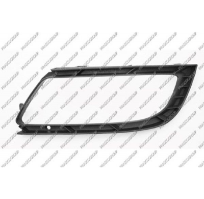 REJILLA DERECHA PARAGOLPES-NEGRA-CON AGUJERO ANTINIEBLA Mod. 06/13 - 02/15