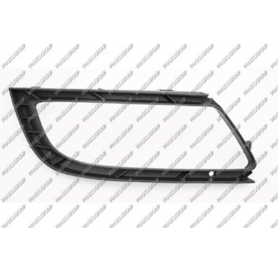 REJILLA IZQUIERDA PARAGOLPES-NEGRA-CON AGUJEROS ANTINIEBLA Mod. 06/13 - 02/15