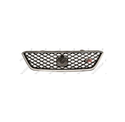 Rejilla Negro Brillante Con Marco Cromada Seat Ibiza 2012->