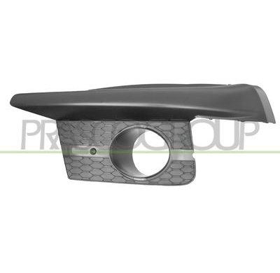 REJILLA DERECHA PARAGOLPES DELANTERO-NEGRA-CON AGUJEROS ANTINIEBLA MOD. SPORT