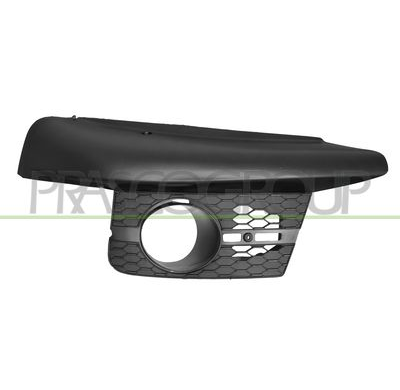 REJILLA IZQUIERDA PARAGOLPES DELANTERO-NEGRA-CON AGUJEROS ANTINIEBLA MOD. SPORT