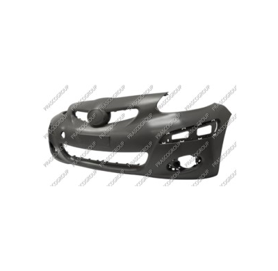 Paragolpes Delantero Imprimado Con Agujeros Antiniebla Aygo 09> Toyota Aygo 2009->