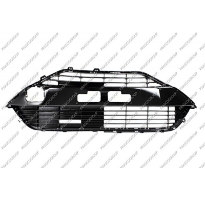 Rejilla Negra Paragolpes Delantero/Brillante