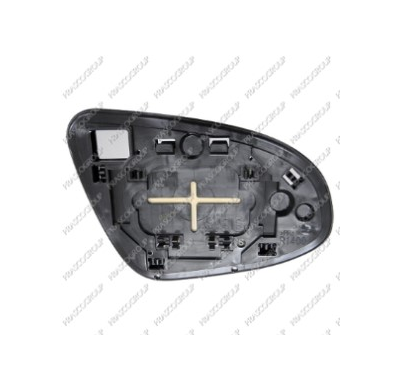 Cristal + Soporte Izq Convexo Cromado  Yaris 11>