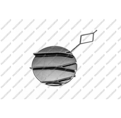 Tapagancho Delantero-Negro/Brillante Redondo