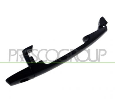 MANETA EXTERIOR DELANTERA DERECHA/ZQUIERDA NEGRA/LISA-SIN LLAVE