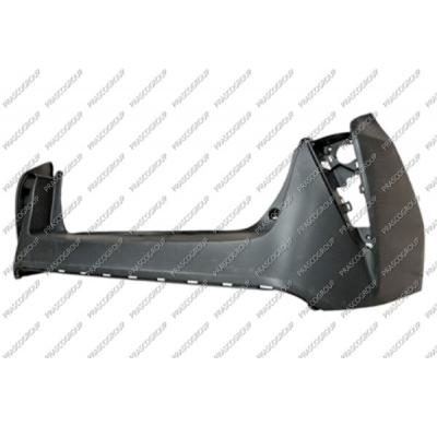 Paragolpes Trasero-Imprimado-Con Marco Sensores Aparcamiento Y Asistente De Aparcamiento