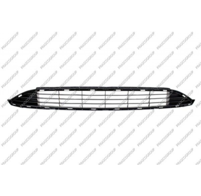 REJILLA CENTRAL PARAGOLPES DELANTERO-NEGRA