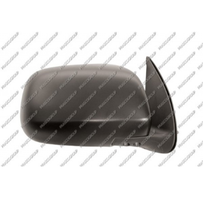 Retrovisor Derecho-Manual-Negro-Convexo/Cromado