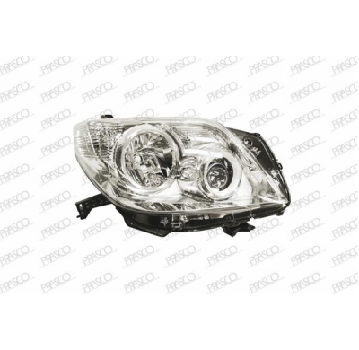 Optica Derecha H11+hb3 Electrica-Sin Motor