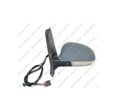 Vw Golf Plus 05-*Espejo Izq Electrico Termico Para Pintar Asferico Con Piloto Volkswagen Golf Plus 2005->