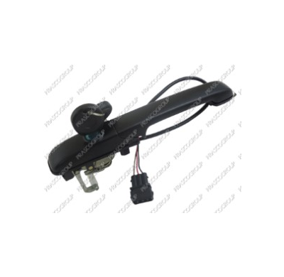 Maneta Exterior Delantera Izquierda-Negra-Con Llave-Bloqueo Central Volkswagen Passat 1993->1996